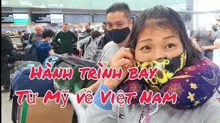 Hành trình bay về Việt Nam, buồn vì gặp chuyện không vui trên chuyến bay