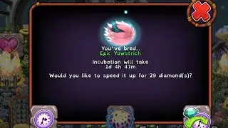 How To Breed EPIC Yawstrich On Mythical Island? Confirmed Working!