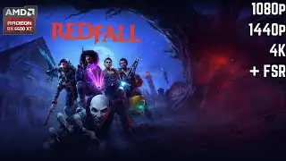 Radeon RX 6600 XT Benchmark | Redfall