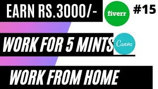 Create YouTube intro and outro| Earn in 5 mints|easy job