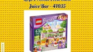 Lego Friends Heartlake Juice Bar (41035) - Speed Build