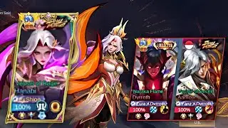 LAGI REVIEW SKIN HANABI TERBARU MALAH NABRAK ZuraXDyrroth Dan YanzXDyrroth