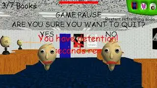 Baldi is stuck gameplay