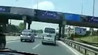 Driving in a taxi in Turkey listening to turkish radio