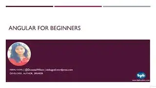 Step by Step Guide : Angular for Beginners - learn Angular