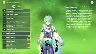 Baizuh all English voicelines [Genshin Impact]