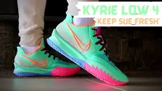 Even Better Than The Kyrie 7?? Nike Kyrie Low 4 'Keep Sue Fresh' Detailed Review!