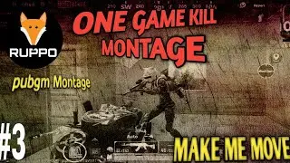 One Game Kill Montage/ Pubgm Montage \ Ft.@Ruppo  |  GRk ZOD
