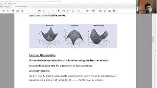 5 Unconstrained optimization of functions using the hessian matrix   Module I