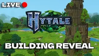 Hytale Building In-Game REVEAL! - LIVE🔴