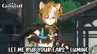 Lumine impersonating Yae Miko - Genshin Impact