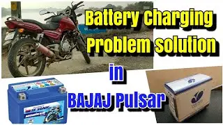 Battery charging problem solution in BAJAJ Pulsar