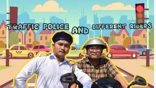Traffic police & Different Riders |kinda vines| |Northeast videos|