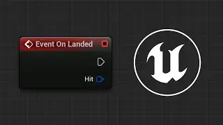 On Landed (Events)  | Tüm Node'lara Bakış Unreal Engine 5
