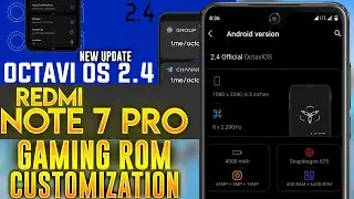 Octavi OS 2.4 Redmi Note 7 Pro | Best Gaming ROM | 60 FPS PUBG | Full Installation | Android 11