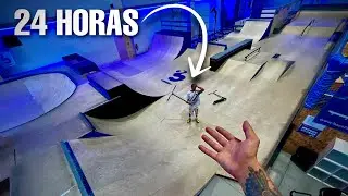 24H en un SKATEPARK de LUJO! nos encierran😱