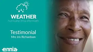 She talks about her experience with ENNIA in the aftermath of Irma