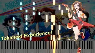 BanG Dream! OP - Tokimeki Experience! by Poppin'Party! Piano arrangement [Sheets]