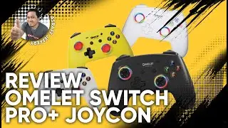 Joycon Controller Terbaik Untuk Nintendo Switch - Review Omelet Gaming Switch Pro+ JoyCon Controller