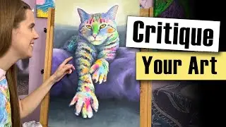 How I Self-Critique My Art as a Professional Artist