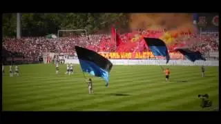 FSV Frankfurt - FC St Pauli | ALLE IN ROT NACH FRANKFURT | Pyro