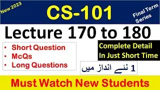 CS101 lecture 170 to 180_cs101 Short lecture 101_cs101 Short lectures_cs101shortlecuresforfinalterm