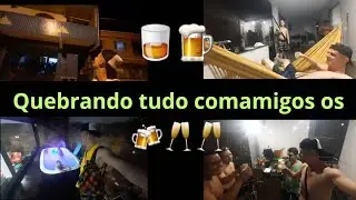 festa até arromba na casa do meu amigo quebramos tudo lá