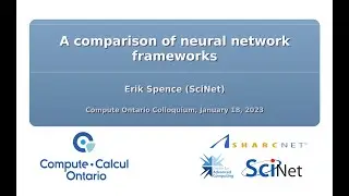 A Comparison of Neural Network Frameworks