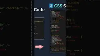 Bottom Tabs or Top Tabs using HTML and CSS #html #css #javascript #webdevelopment