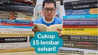 Caraku Membaca 60 Buku dalam Setahun  - Tips Baca Lebih Banyak Buku