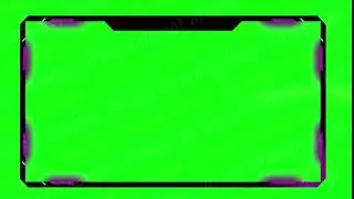 animated facecam twitch greenscreen, overlay  free to download ....#2
