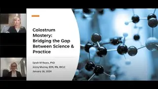 Colostrum Mastery: Bridging Science & Practice ┃ Dr. Sarah Reyes, PhD, Jenny Murray, BSN, RN, IBCLC