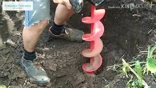 Принцип работы бензобура (бензинового бура)🌀🌀🌀🌀🌀The principle of operation of a gasoline drill