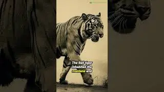 Bali tiger Vs. Javan Tiger #shorts