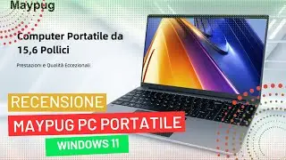 Maypug PC Portatile 16GB RAM DDR4  512GB SSD Windows 11 Recensione