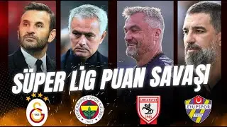 SÜPER LİG PUAN YARIŞINDA YENİ TAKIMLAR #fenerbahçe #galatasaray #samsunspor #eyüpspor #süperlig