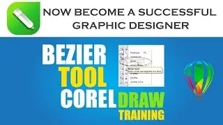 CorelDRAW for Beginners The Bezier Tool Tutorial - Urdu / Hindi