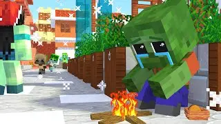 Monster School : POOR BABY ZOMBIE & CUTE MERMAID 2022 (Season 3 All Episode) - Minecraft Animation