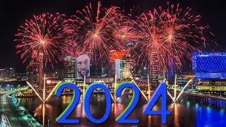 New Year 2024, Firework in Al Maryah Island