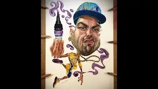 Steve Butcher caricature