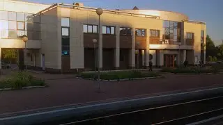 Лѣтняя поѣздка на поѣздѣ.