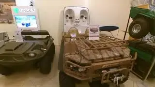 ARGO Outfitter. Небольшой видеобзор вездехода в торговом зале