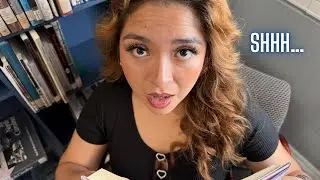 ASMR In Public: Trying Not To Get Caught At The Library