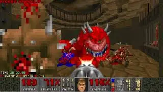 Doom 2 - No Rest For The Living - Map 05 (Vivisection) UV-Tank in 17:29