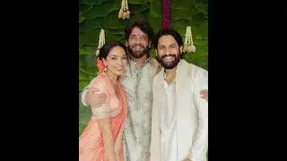 South Actor Naga Chaitanya's ENGAGEMENT 💍❤️ #filmycouple #shorts
