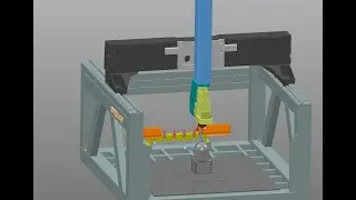 Powermill 2020 -внедрение симулятора станка со сменой инструмента для 5-ти осевого станка