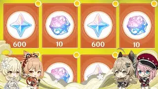 60 FREE PULL!! Don't Miss These Free PRIMOGEMS REWARDS - Genshin impact