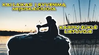 Kai laikas į gyvenimą neįsiskaičiuoja... (Karpių žūklė Lietuvoje)