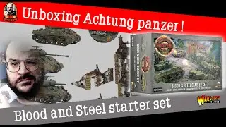 Unboxing Achtung Panzer le jeu de tank de chez Warlord games !