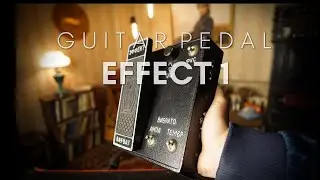 EFFEKT-1 Wah Wah Fuzz Vibrato vintage analog soviet guitar pedal USSR Face Muff